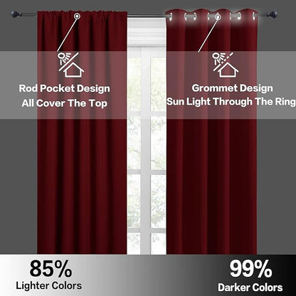 RYB HOME RV Camper Door Window Curtains -Blackout Privacy Curtains & Drapes - Image 5