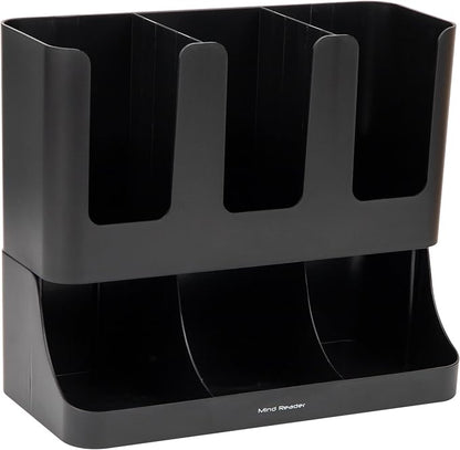 Mind Reader Cup and Condiment Station, 13 Inch Countertop Coffee Bar Organizer - Image 7