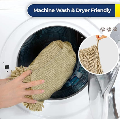 Muddy Mat® Doggy Dryer, Highly Absorbent Microfiber Washable Dog Shammy - Image 6
