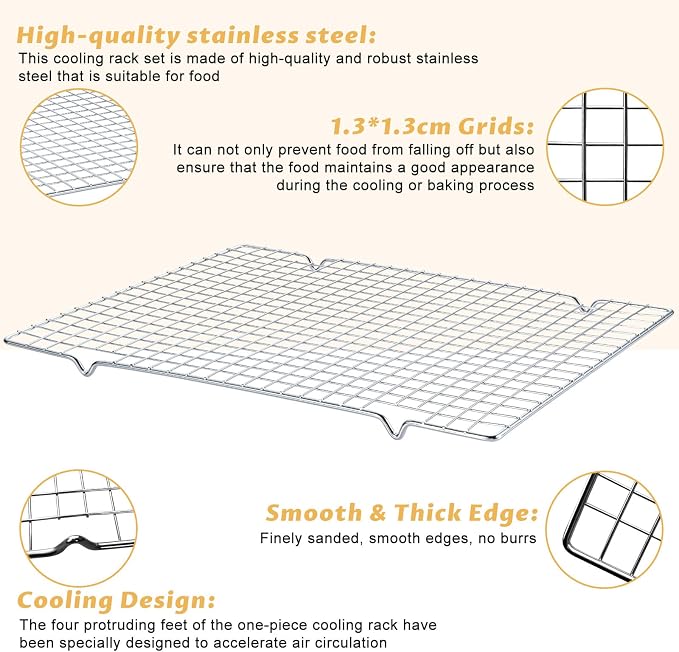 Baking Sheet with Cooling Racks - Image 4