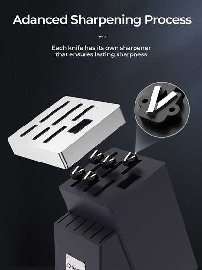 Knife Set, D.Perlla Kitchen Knife Set - Image 2