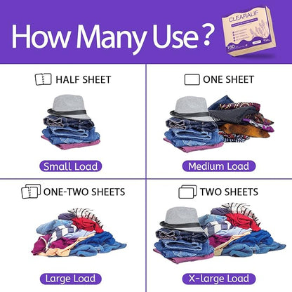CLEARALIF Laundry Detergent Sheets, Apartments, Laundry Detergent Strips Eco - Image 3