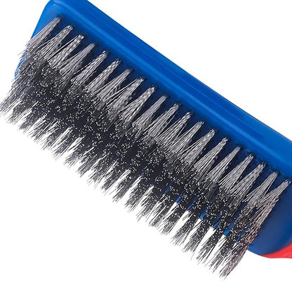 Wire Brushes 2 Pcs Steel Brushes Heavy Duty Carbon Steel and Stainless Steel - Image 5