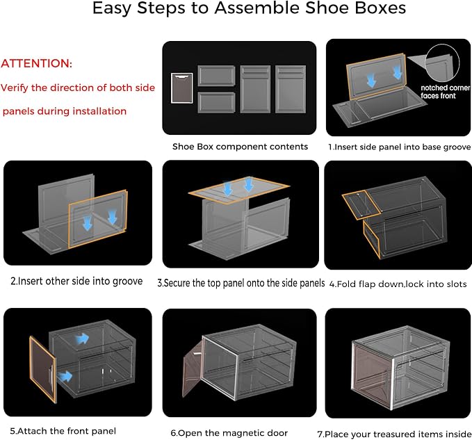 X-Large Stackable Shoe Boxes - Image 3