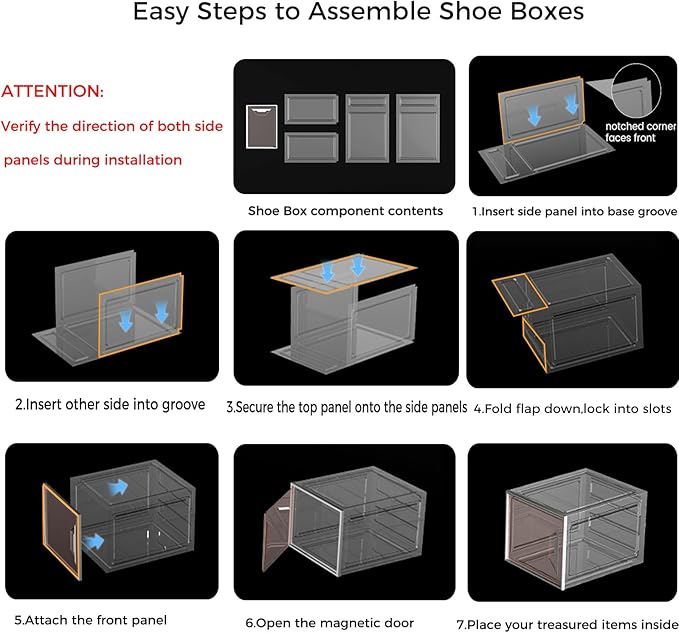 X-Large Stackable Shoe Boxes - Image 2