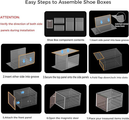 X-Large Stackable Shoe Boxes - Image 2