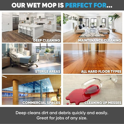 Microfiber Wholesale 18 inch Microfiber Mop Pads - Image 6