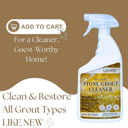 Natural Stone Grout Cleaner, Safe - Image 6