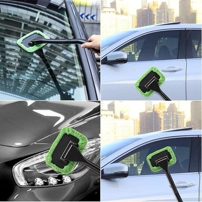 Windshield Cleaning Tool Windshield Cleaning Wand Auto Window Cleaner, 5 Pieces - Image 5