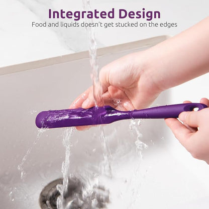 U-Taste Skinny Silicone Jar Spatula: 600ºF Heat-Resistant Food-Grade 10in Long - Image 9