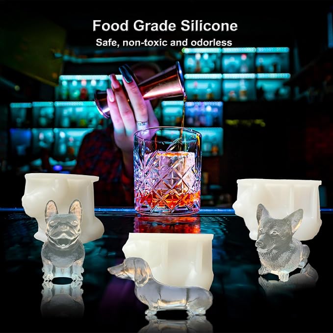 3D Corgi Dog Ice Cube Tray Molds Silicone - Image 5
