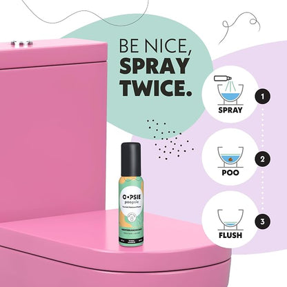 OOPSIE POOPSIE - Mediterranean Sage - Before & After You Go Toilet Spray 2oz - - Image 3