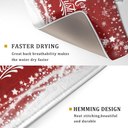 Merry Christmas Dish Drying Mat - Image 3