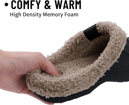 Beslip Classic Fur Lined Clogs Waterproof Winter Fuzzy Slippers - Image 3
