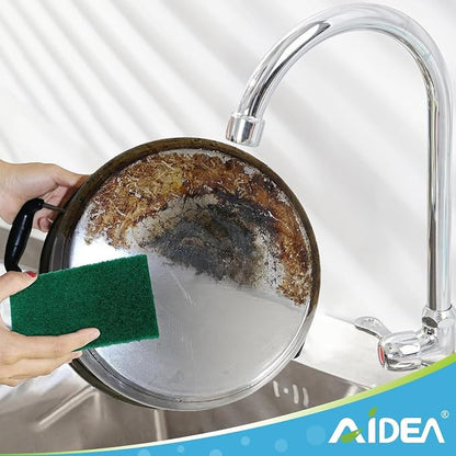 AIDEA Heavy Duty Scouring Pads, Dish Scrubber Pads - Image 6