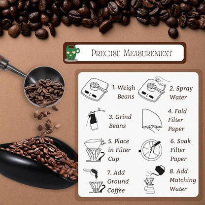 3pcs Coffee Bean Dosing Cup Set - Image 3