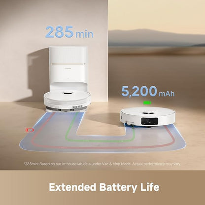 DREAME D20 Pro Plus Robot Vacuum, 000Pa Suction, DuoBrush - Image 8