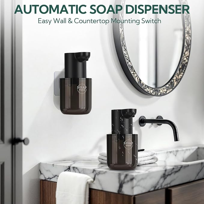 2 Pack Automatic Soap Dispenser, Touchless Automatic Foaming Soap Dispenser - Image 4
