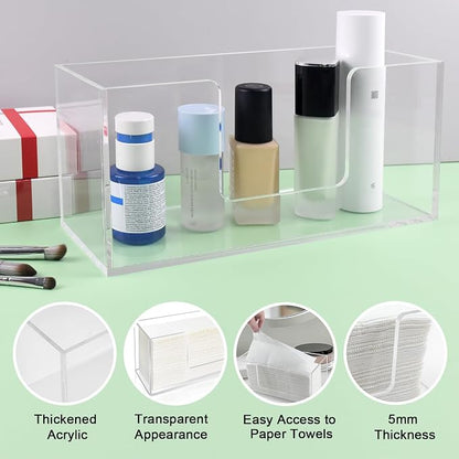 2Pack Acrylic Paper Towel Dispenser, Napkin Holder - Image 7