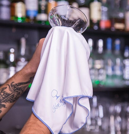 Trendy Bartender Toast to Perfection Microfiber Glass Polishing Lint-Free Cloth - Image 8