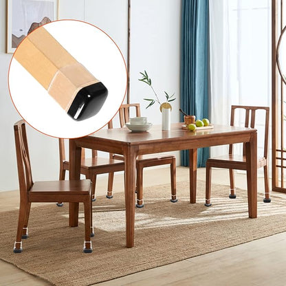Ezprotekt 24 Pcs Clear Chair Leg Sliders - Image 6