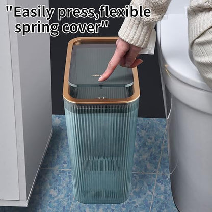 Transparent Trash Can, Bathroom Trash Cans - Image 3