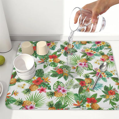 Summer Tropical Dish Drying Mat - Image 6