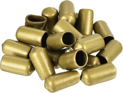 uxcell 20pcs Rubber End Caps 10mm ID Vinyl Round Tube Bolt Cap Cover Thread - Image 4