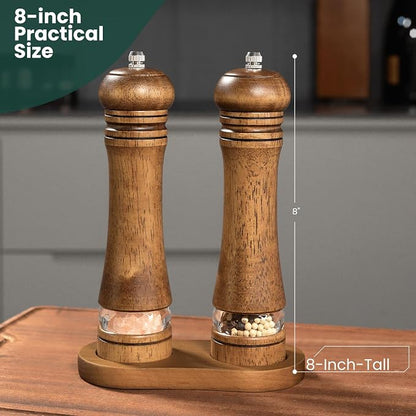 2-Piece Salt and Pepper Grinder Set - Image 5