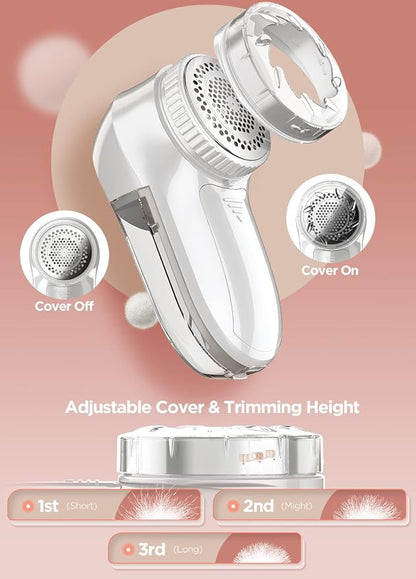 Bymore Fabric Shaver, Lint Remover, Lint Shaver Defuzzer Sweater Shaver - Image 4