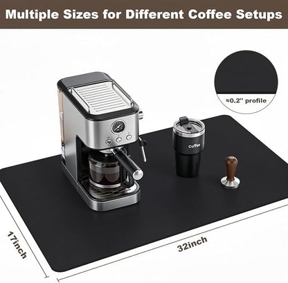 Coffee Mat, Absorbent Dish Drying Mat - Image 3