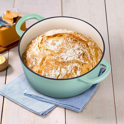 E-far 3 Qt Enameled Cast Iron Dutch Oven - Image 6