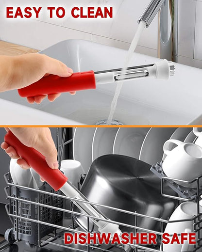 2 in 1 Apple Corer and Peeler Tool, Fruit Vegetable Corer and Peeler Tool - Image 5