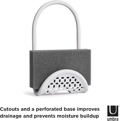 Umbra Sling Flexible Sink Caddy, Non-Slip – Holds Sponge, Scrubbing Brush or - Image 5