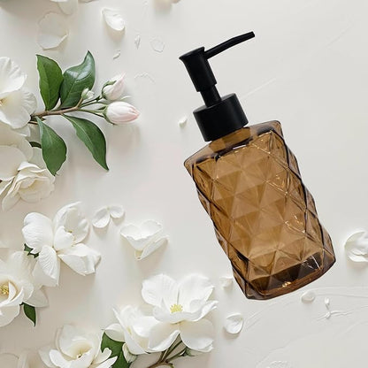 12Oz Small Glass Soap Dispenser - Image 3