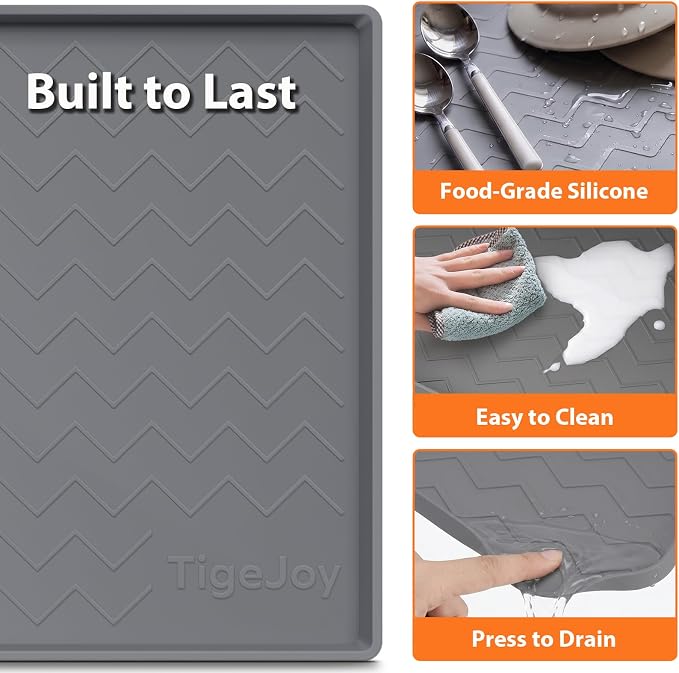 TigeJoy 25" x 19" Under Sink Mats - Image 3