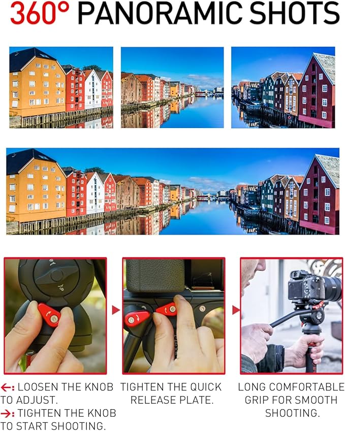 IFOOTAGE Cobra 3 Monopod with Pedal C180F-P with Fulid Head K5S,Carbon Fiber Monopod for Camera,DSLR,Minipod Base-P Pedal Lock Design Tripod,Payload up to 17.6lbs/8KG,Max. Height 71"/180cm