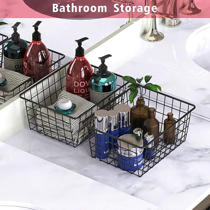 Metal Wire Food Storage Basket Organizer - Image 4