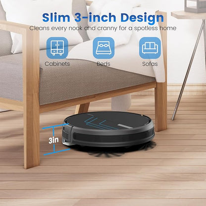 AIRROBO Robot Vacuum and Mop, 3000Pa Powerful Suction Robot Vacuum Cleaner - Image 5