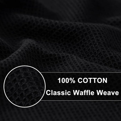 Homaxy 100% Cotton Waffle Weave Kitchen Towels - Image 2