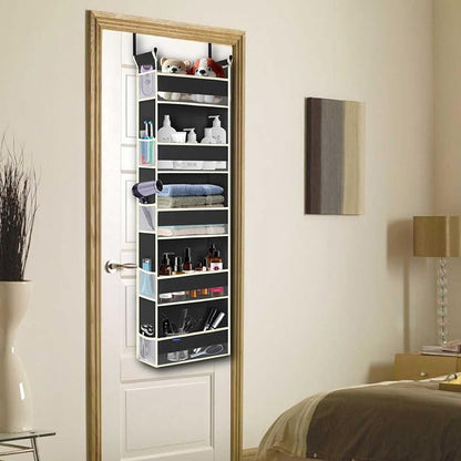 Over The Door Hanging Organizer 5-Shelves and 10 Side Pockets, Over The Door - Image 2