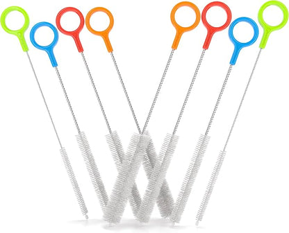 Heavy Duty Cleaning Brushes Set of 8 by Buenalife