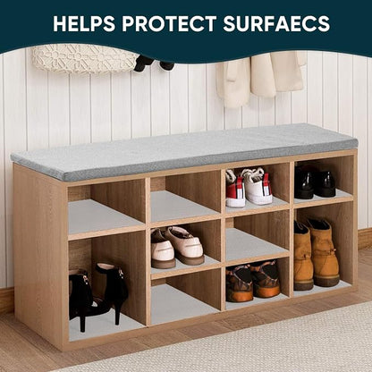 Shelf Liners for Kitchen Cabinets Non-Adhesive & Washable, Non Slip Cabinet - Image 7