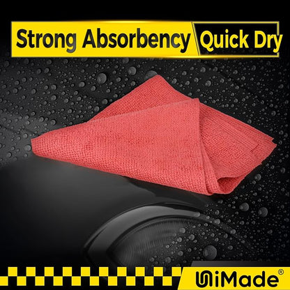 Shop Towels, 100 Pack Commercial Grade Work Rags Microfiber Towels - Image 5