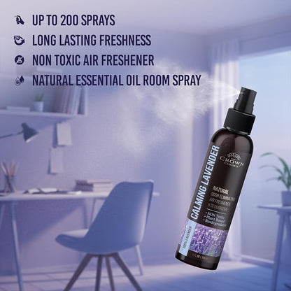 Non-Toxic Odor Eliminator, Natural Lavender Air Freshener Spray - Image 7