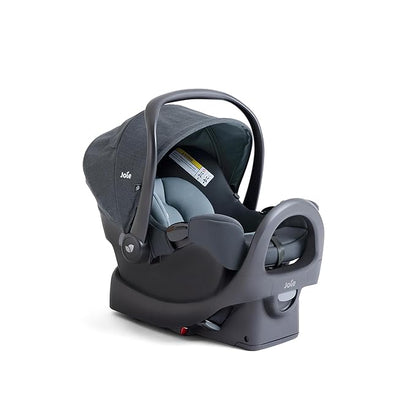 Ginger and Rue Travel System - 4-in-1 Travel System with Lightweight Baby Car Seat and an Included Anti-Rebound Base for Easy Install and Pramette Stroller (Twilight)