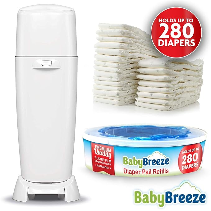 BabyBreeze Diaper Pail Refill Bags Compatible - Image 6