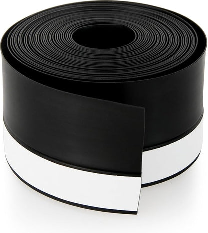 Silicone Weather Stripping Door Seal Strip, 16.4 Feet Self Adhesive Sealing by Vivikivi