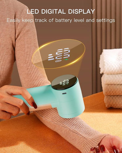 Electric Lint Remover and Fabric Shaver, Rechargeable Clothes Shaver - Image 3