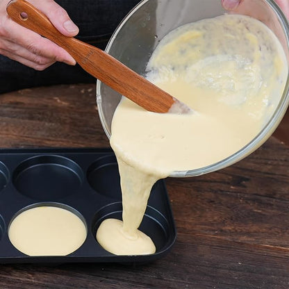 2 Pack Wooden Spurtle for Sourdough Starter, Reaching Bottom of Jar, Dough Whisk - Image 9